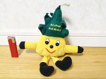레어 빈티지 Aloha! HAWAII 하와이 파인애플 봉제 인형