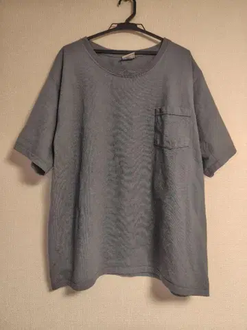 GOOD WEAR 굿웨어 그레이 포켓 부착 반팔 티셔츠