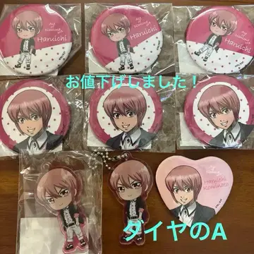 다이아의 A 히코쿠지 코미나토 하루이치 캔뱃지 & 아크릴 키링