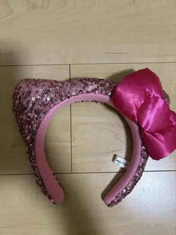 유니버설 스튜디오 재팬 헬로키티 머리띠 핑크