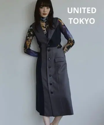 UNITED TOKYO 원피스 점퍼 스커트