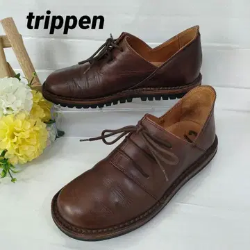 새상품급 trippen 트리픈 Haferl 하펠 가죽 신발 가죽 신발