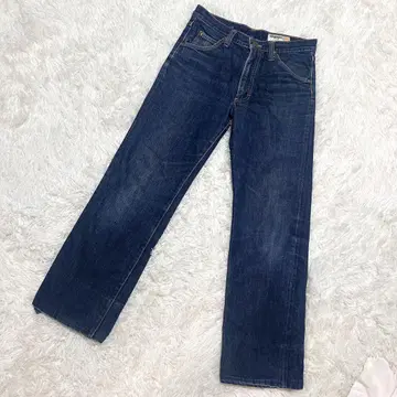 Wrangler 데님 청바지 스트레이트 블루 빈티지 29인치
