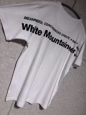 White Mountaineering 티셔츠 백 프린트 1