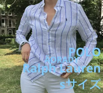 POLO 폴로 랄프로렌 릴랙스 핏 스트라이프 린넨 셔츠
