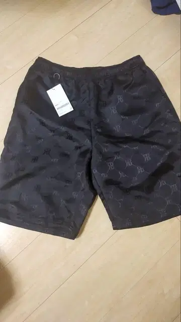 FCRB 블랙 숏 팬츠 S