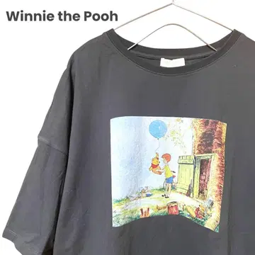 Winnie the Pooh 티셔츠 곰돌이 푸 반팔 티셔츠 구제 의류
