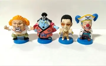 원피스 애니캐러 히어로즈 4종 세트