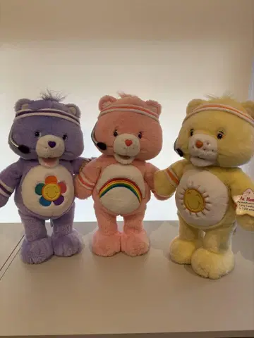 케어 베어 에어로빅 토킹 3개 세트