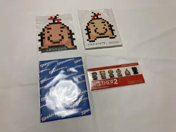 MOTHER2 도세이 씨 스티커 메모 포치부쿠로 클리어 북마크 거의 매일