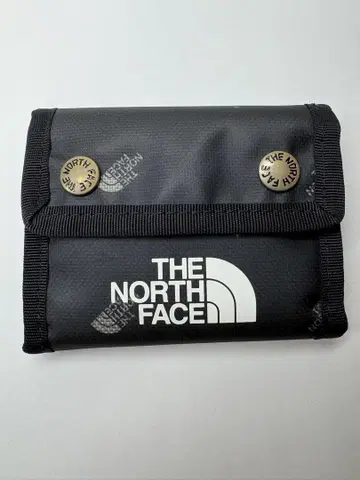 THE NORTH FACE 3단 폴더형 지갑 블랙