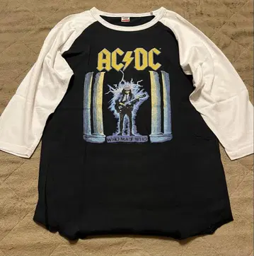 AC/DC WHO MADE WHO 티셔츠 1986 투어