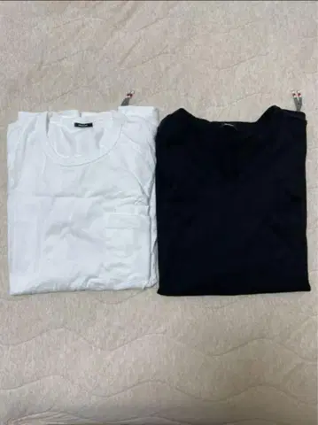 denham 팩 티셔츠 2장 세트 xs