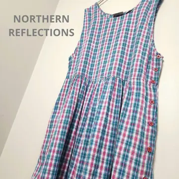 NORTHERN REFLECTIONS 원피스 롱 체크