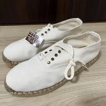 미사용 새상품! '카스타니에르' 스페인산 에스파드리유 스니커즈 26cm