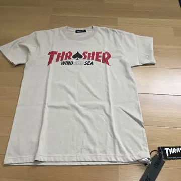 윈드앤씨 THRASHER 콜라보 새상품 티셔츠 WIND&SEA