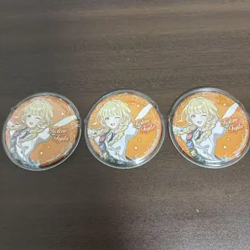 학교 아이돌 마스터 후지타 코토네 앙상블 스파크 캔뱃지 3개 세트