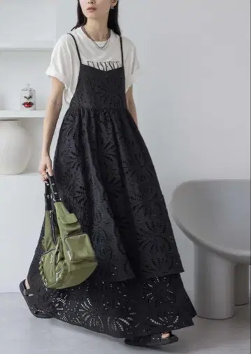 Sunday Dress Lace 지나시스 미사용 새상품 이번 시즌 신상