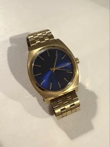NIXON MINIMAL TIME TELLER 골드 손목시계