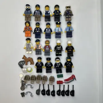 레고 LEGO 경찰 소방관 미니 피규어 묶음 판매
