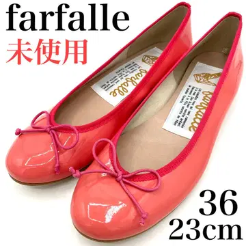 파르팔레 펌프스 플랫 슈즈 발레 슈즈 23cm 리본