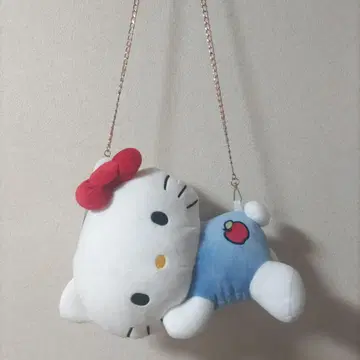 헬로키티 봉제 인형 숄더백
