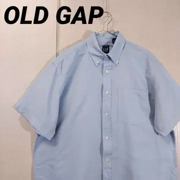 구제 의류] GAP 반팔 버튼 다운 셔츠 올드 갭 90s 00s 린넨