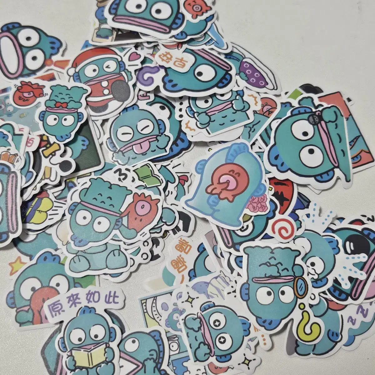 Hangyo-dong Cut Stickers (45 sheets) Sanrio Stickers Hangyo-dong Stickers Hangyo-dong Goods