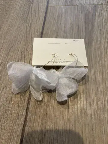 귀걸이 결혼식 화이트 빅