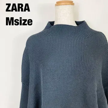 ZARA 자라 하이넥 긴팔 니트 스웨터 M 사이즈 E1