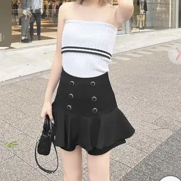 Cheri mi 더블 버튼 치마바지 셰리미 S 사이즈