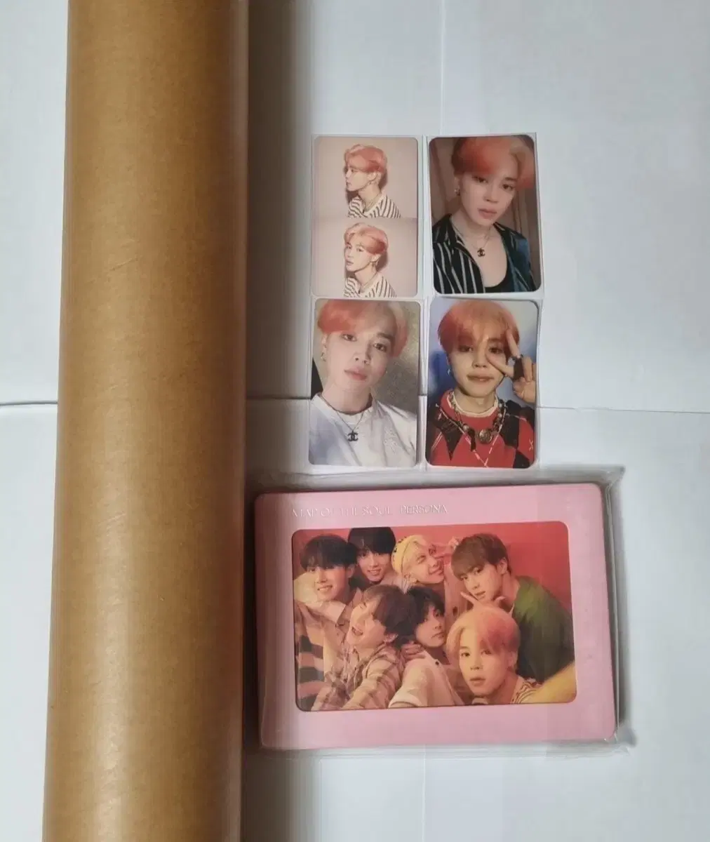 방탄 맵솔 페르소나 포카 지민 드볼, 특전, 포스터