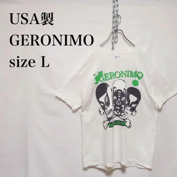 USA제 90s00s GERONIMO 제로니모 티셔츠 구제 의류 L