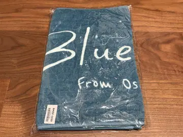 Blue Mash 로고 타월 블루 파랑 스카이블루
