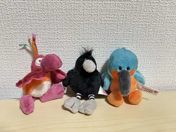 NICI 봉제 인형 키링 새 묶음 판매