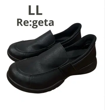 새상품급 Re:geta 리게타 스톤 드라이빙 슈즈 LL 블랙