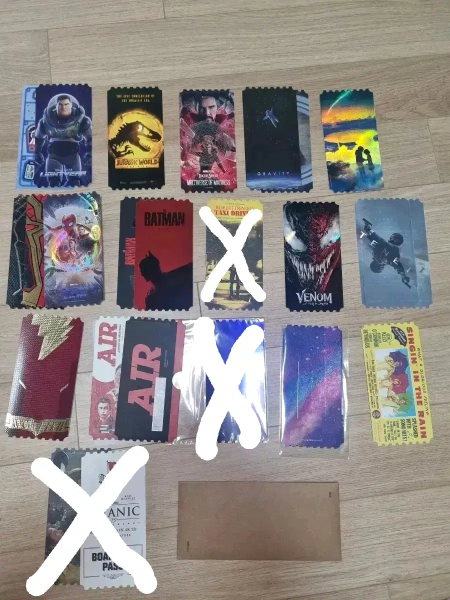 Various Original Tickets