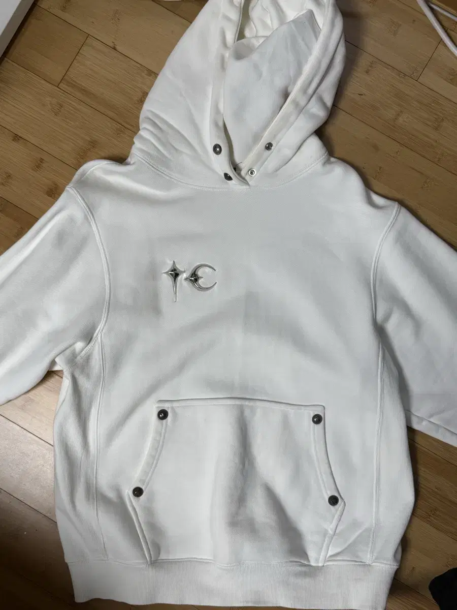 Thug Club Armor Hoodie White Size 1
