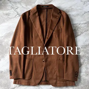 미사용급 TAGLIATORE 테일러드 자켓 카멜 100% 50