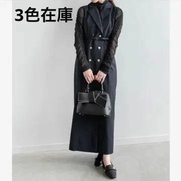 randa 더블 브레스트 자켓 원피스
