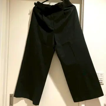 PLST 블랙 와이드 팬츠 L 사이즈