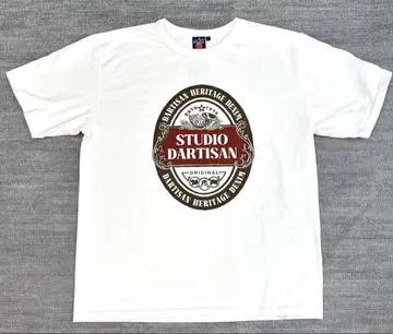 STUDIO D'ARTISAN 행글라이딩 프린트 티셔츠 L 두꺼운