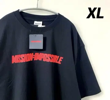 새상품 미션 임파서블 티셔츠 XL 블랙