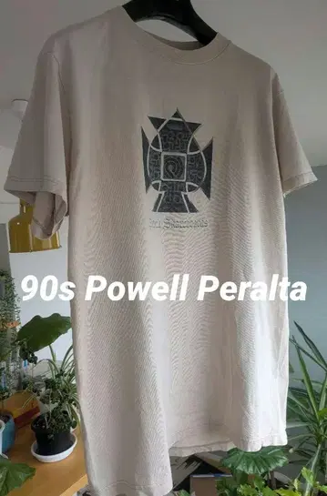 90s Powell Peralta 티셔츠 USA제 M Triple P