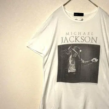 마이클 잭슨 Michael Jackson 티셔츠 화이트