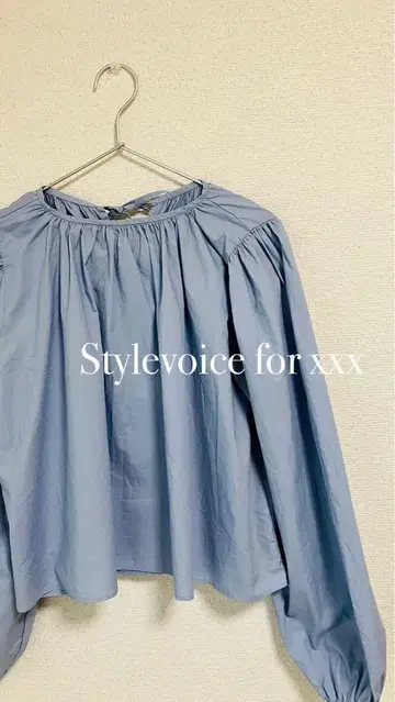 Stylevoice for xxx 스타일 보이스 포 개더 블라우스