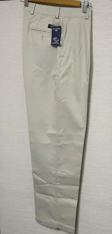 DOCKERS 남성용 치노 팬츠 슬랙스 미사용 베이지 다커스 면