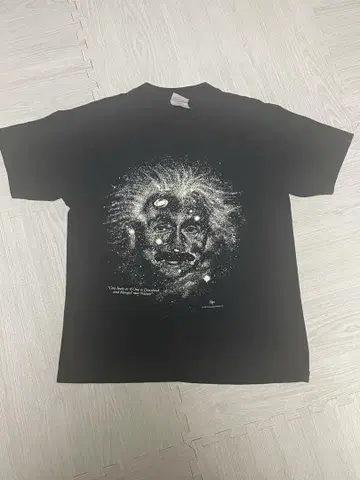 1990년대 미국 빈티지 아인슈타인 티셔츠