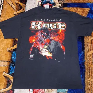 wwf kane 빈티지 티셔츠 XL