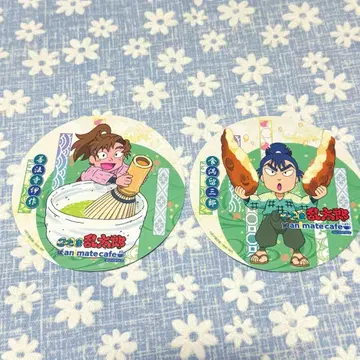 닌자 타마란타로 애니 카페 코스터 젠포지 이사쿠 식만루 사부로